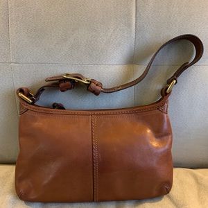Coach brown leather purse